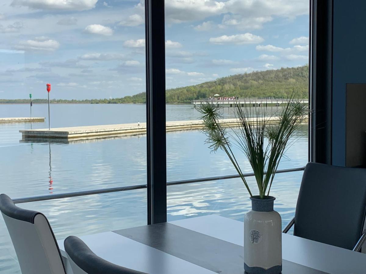 Hausboote Marina Braunsbedra Villa Buitenkant foto